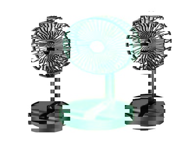 Portable Adjustable Rechargeable Telescopic Fan Adjustable Height Low Noise Air Cooler Fan