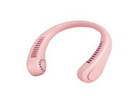 2023 Hanging Neck Fan Portable Outdoor Sports Wearable Fan Usb Rechargeable Mini Leafless Neck Travel Cooler