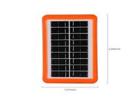 Rated Power 15w 12 Inches Table Solar Fan