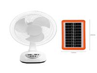 12 Inch Solar Powered Fan Table Fan Electric 18inch Electrical Charging Rechargeable Solar Fan With Battery